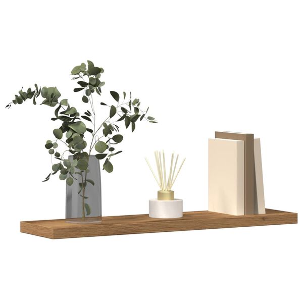 vidaXL Ράφια Τοίχου 4 τεμ. Artisan Δρυς 40x10x1,5εκ. από Επεξεργ. Ξύλο