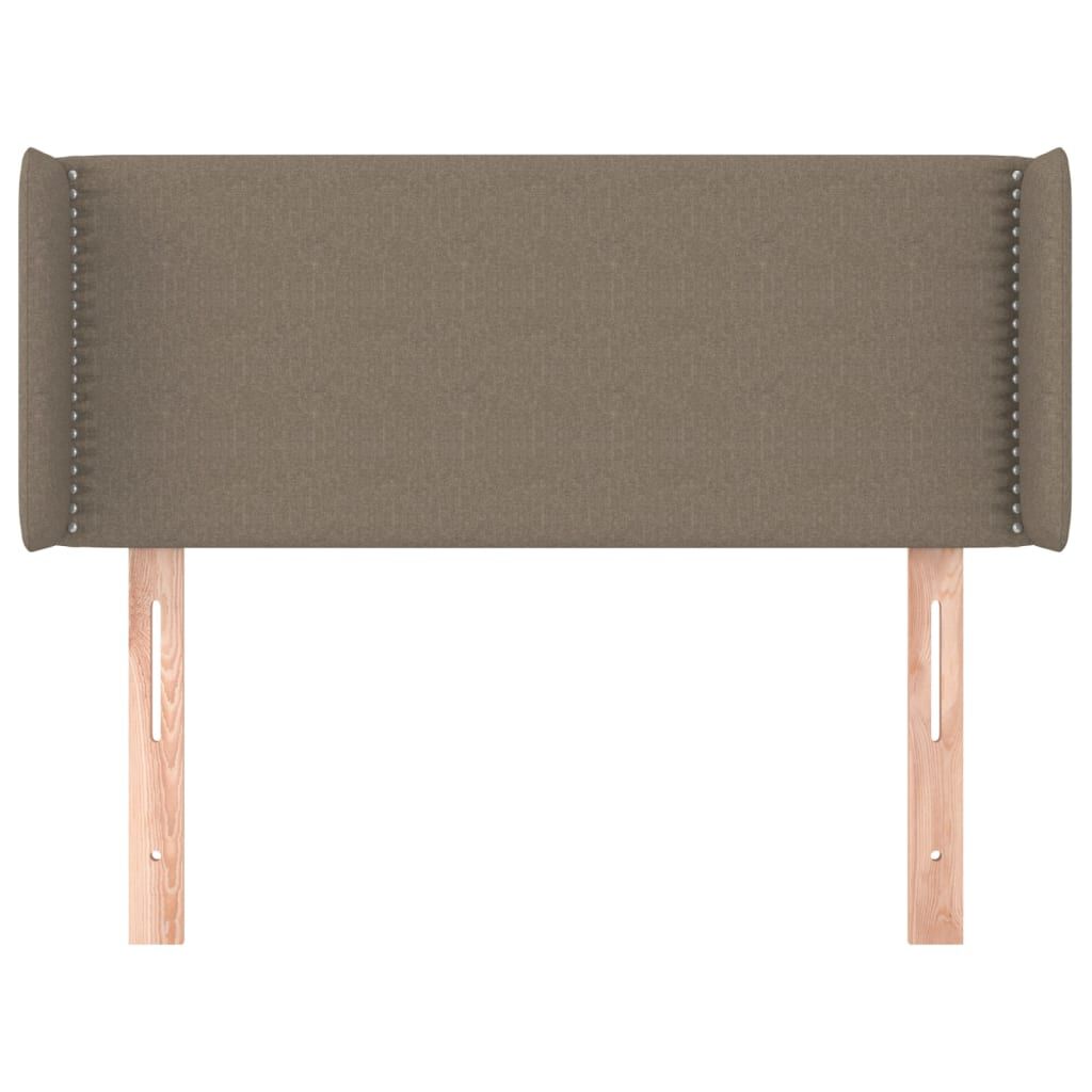 vidaXL Κεφαλάρι με Πτερύγια Taupe 83x16x78/88 εκ. Υφασμάτινο