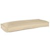vidaXL Σετ Μαξιλαριών Πάγου 2 pcs Μπεζ 100 x 40 x 8 εκ Ύφασμα Oxford