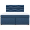 vidaXL &Kappa;&rho;&epsilon;&beta;ά&tau;&iota; Boxspring &mu;&epsilon; &Sigma;&tau;&rho;ώ&mu;&alpha; &Mu;&pi;&lambda;&epsilon; 180x200 &epsilon;&kappa;. &Upsilon;&phi;&alpha;&sigma;&mu;ά&tau;&iota;&nu;&omicron;