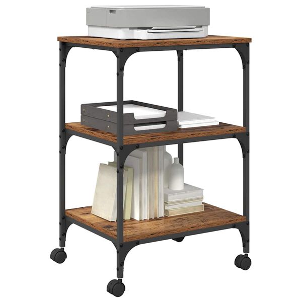 vidaXL &Sigma;&tau;&alpha;&nu;&tau; &Epsilon;&kappa;&tau;&upsilon;&pi;&omega;&tau;ή &Pi;&alpha;&lambda;&iota;ό &Xi;ύ&lambda;&omicron; 50 x 41 x 75 &epsilon;&kappa; &Epsilon;&pi;&epsilon;&xi;&epsilon;&rho;&gamma;&alpha;&sigma;&mu;έ&nu;&omicron; &xi;ύ&lambda;&omicron;