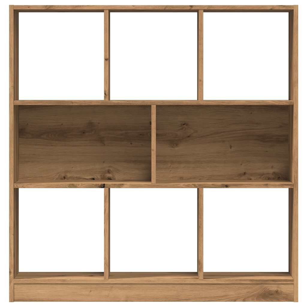 vidaXL Ντουλάπι βιβλίων Artisan Oak 97,5x29,5x100 cm Ξύλο μηχανής
