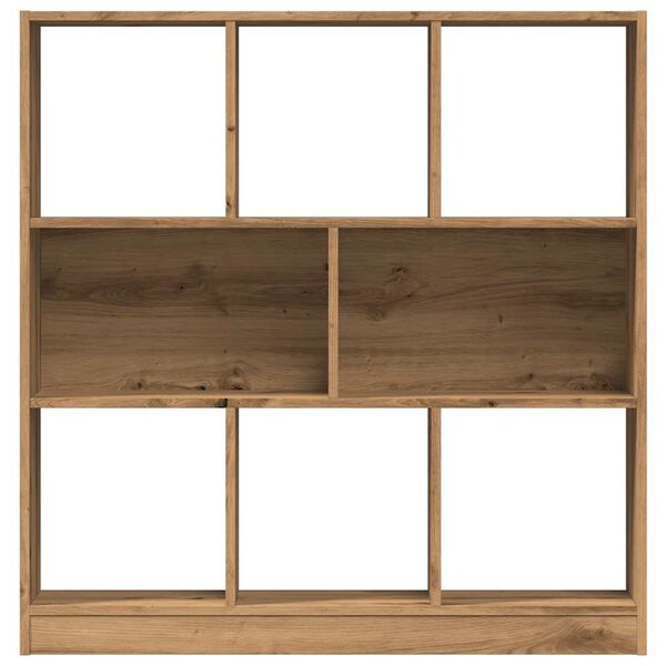 vidaXL Ντουλάπι βιβλίων Artisan Oak 97,5x29,5x100 cm Ξύλο μηχανής