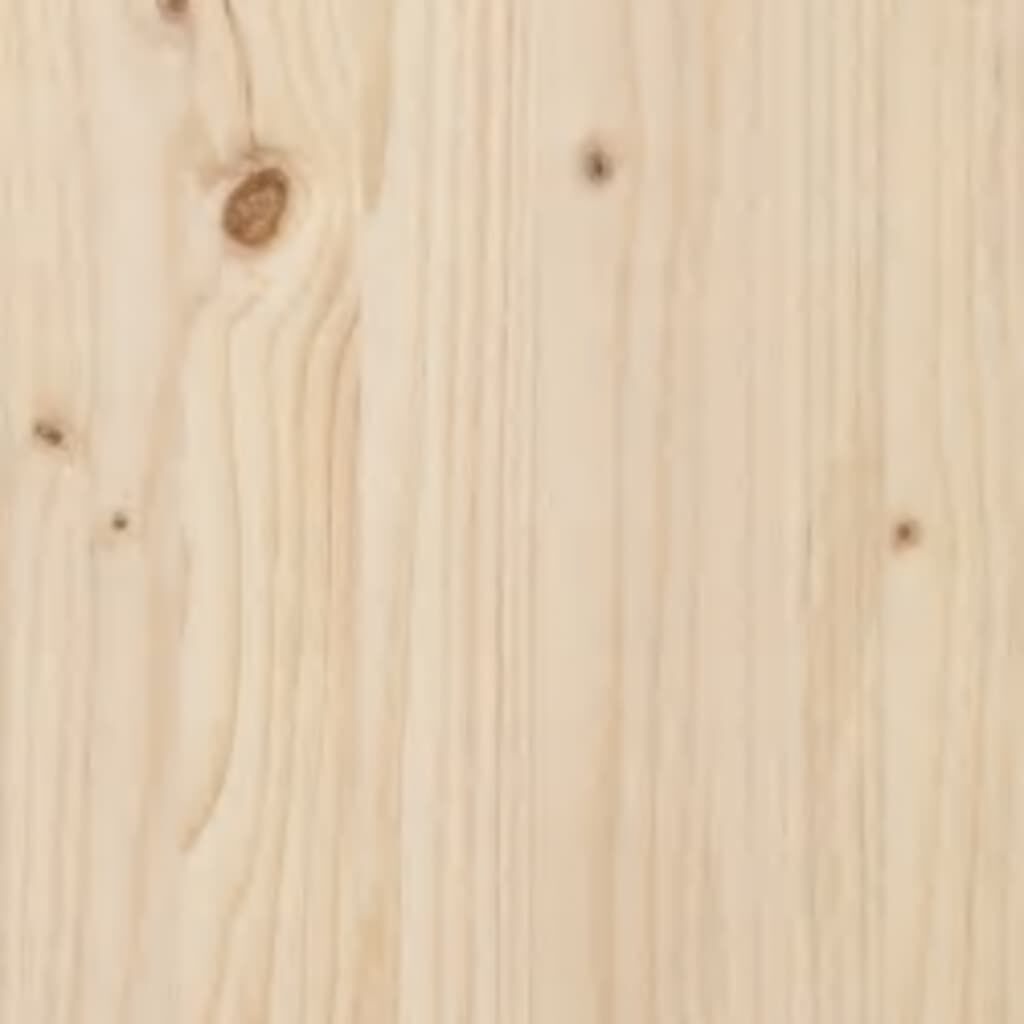 vidaXL Πλαίσιο Κρεβατιού 120 x 200 εκ. από Μασίφ Ξύλο