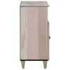 vidaXL Πλαϊνό γραφείο Λευκό 33.5 x 60 x 75 εκ
