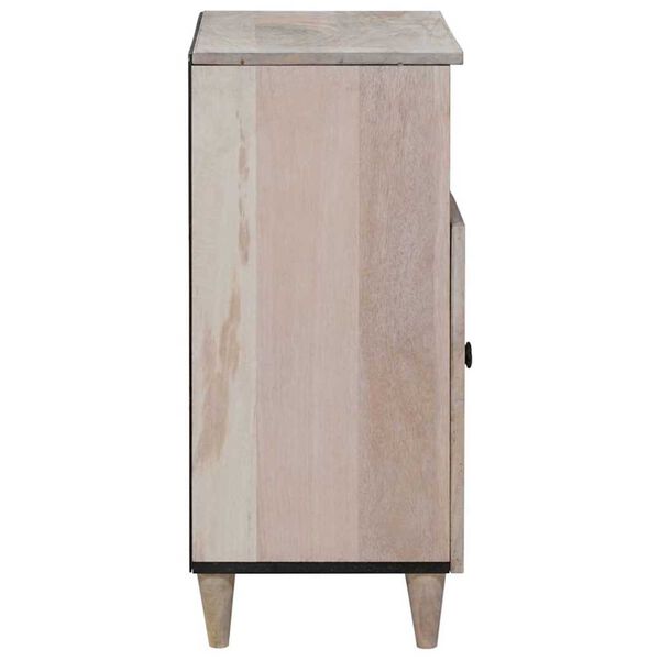 vidaXL Πλαϊνό γραφείο Λευκό 33.5 x 60 x 75 εκ