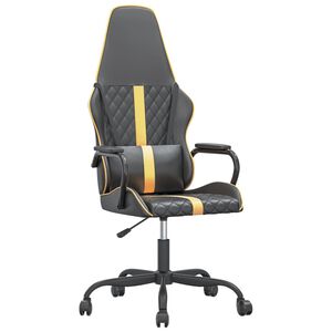 vidaXL &Kappa;&alpha;&rho;έ&kappa;&lambda;&alpha; Gaming &Mu;&alpha;&sigma;ά&zeta; &Chi;&rho;&upsilon;&sigma;ό/&Mu;&alpha;ύ&rho;&omicron; &alpha;&pi;ό &Sigma;&upsilon;&nu;&theta;&epsilon;&tau;&iota;&kappa;ό &Delta;έ&rho;&mu;&alpha;