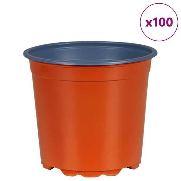 vidaXL &Gamma;&lambda;ά&sigma;&tau;&rho;&alpha; &Lambda;&omicron;&upsilon;&lambda;&omicron;&upsilon;&delta;&iota;ώ&nu; 100 pcs &Kappa;&epsilon;&rho;&alpha;&mu;&iota;&kappa;ό &Oslash; 15 x 13 &epsilon;&kappa; &Pi;&lambda;&alpha;&sigma;&tau;&iota;&kappa;ό