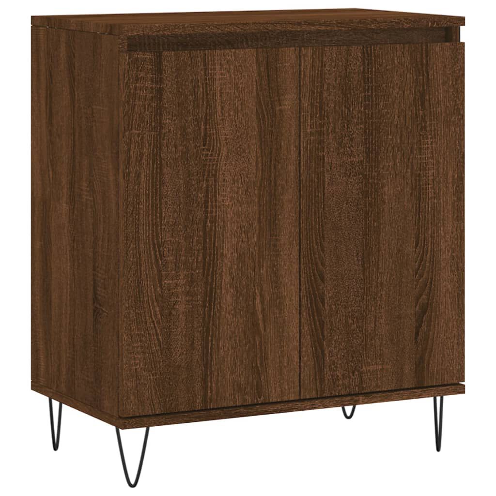 vidaXL Μπουφές Καφέ Δρυς 60x35x70 εκ. από Επεξεργασμένο Ξύλο