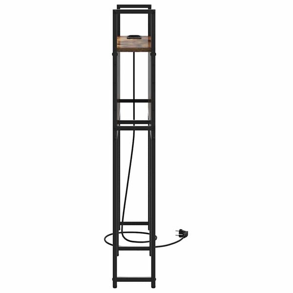 vidaXL Κεφαλάρι Αποθήκης Καπνιστή δρυς 75 cm Επεξεργασμένο ξύλο