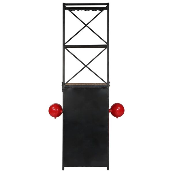 vidaXL Κάβα Κρασιών με Όψη Τρακτέρ 49x31x172 εκ. από Μασίφ Ξύλο Μάνγκο