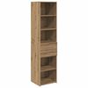 vidaXL Highboard Artisan Oak 45 x 42,5 x 185 &epsilon;&kappa;. &Epsilon;&pi;&epsilon;&xi;&epsilon;&rho;&gamma;&alpha;&sigma;&mu;έ&nu;&omicron; &Xi;ύ&lambda;&omicron;
