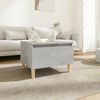 vidaXL Τραπέζι Βοηθητικό Γκρι Σκυροδ. 50x46x35 εκ. Επεξεργασμένο Ξύλο