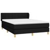 vidaXL &Kappa;&rho;&epsilon;&beta;ά&tau;&iota; Boxspring &mu;&epsilon; &Sigma;&tau;&rho;ώ&mu;&alpha; &Mu;&alpha;ύ&rho;&omicron; 140x190 &epsilon;&kappa;. &Upsilon;&phi;&alpha;&sigma;&mu;ά&tau;&iota;&nu;&omicron;