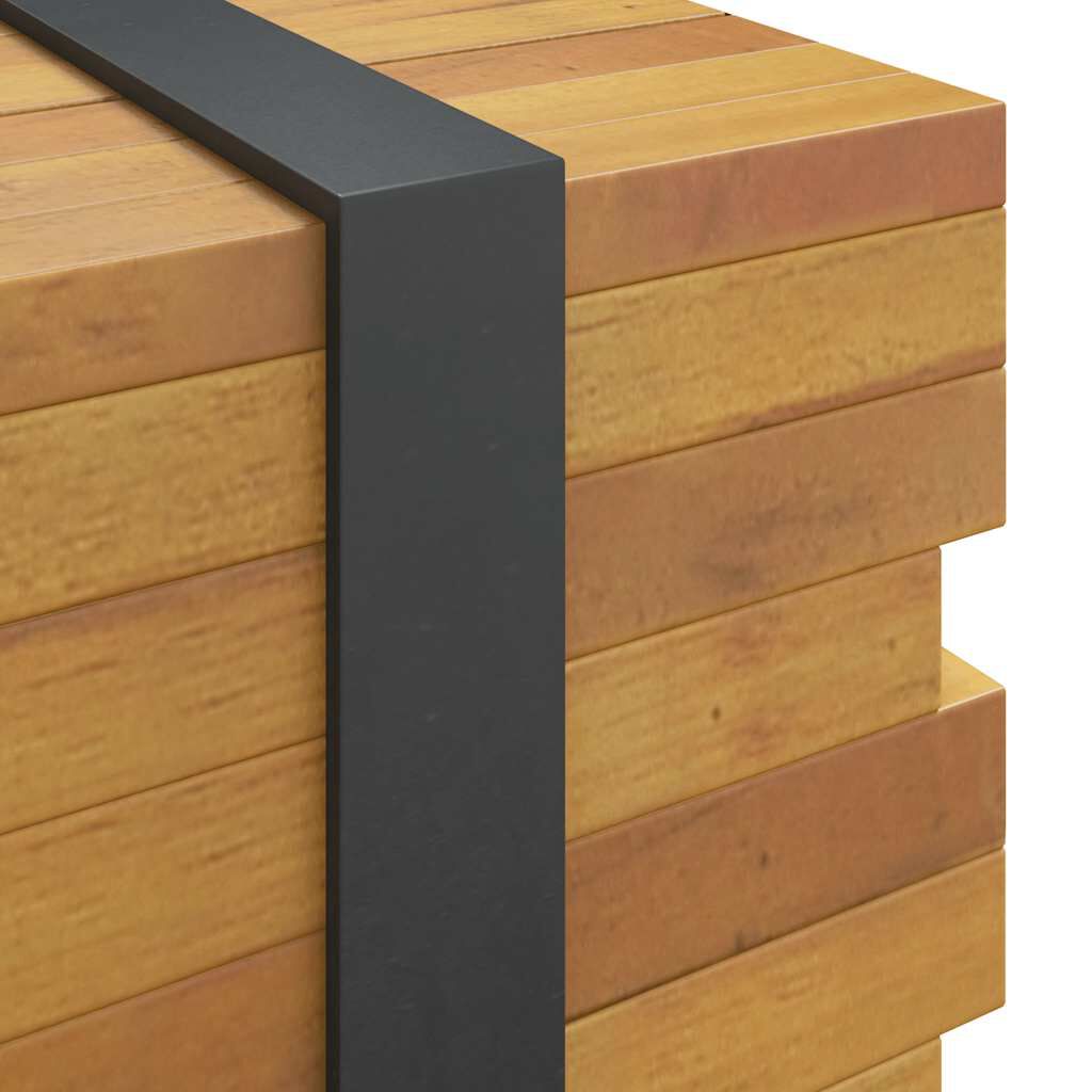 vidaXL Τραπεζάκι Σαλονιού 110x45x35 εκ. από Μασίφ Ξύλο Teak