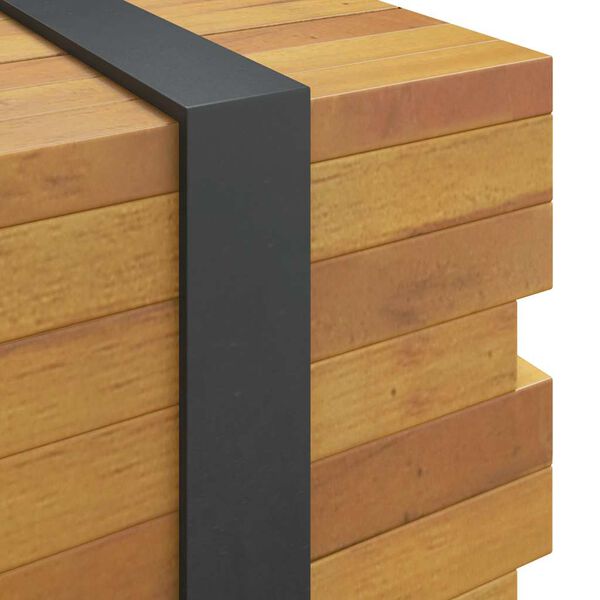 vidaXL Τραπεζάκι Σαλονιού 110x45x35 εκ. από Μασίφ Ξύλο Teak