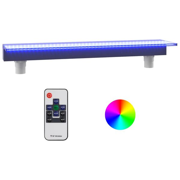vidaXL &Sigma;&iota;&nu;&tau;&rho;&iota;&beta;ά&nu;&iota; &Kappa;&alpha;&tau;&alpha;&rho;&rho;ά&kappa;&tau;&eta;&sigmaf; &Pi;&iota;&sigma;ί&nu;&alpha;&sigmaf; &mu;&epsilon; RGB LED 90 &epsilon;&kappa;. &Alpha;&kappa;&rho;&upsilon;&lambda;&iota;&kappa;ό