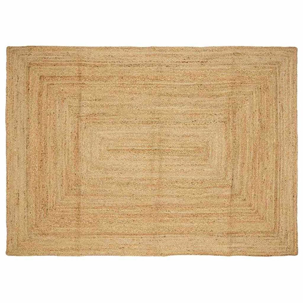 vidaXL Χαλί Μπεζ 240 x 340 εκ. Γιούτα