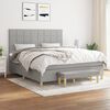 vidaXL &Kappa;&rho;&epsilon;&beta;ά&tau;&iota; Boxspring &mu;&epsilon; &Sigma;&tau;&rho;ώ&mu;&alpha; &Alpha;&nu;. &Pi;&rho;ά&sigma;&iota;&nu;&omicron; 160x200&epsilon;&kappa; &Upsilon;&phi;&alpha;&sigma;&mu;ά&tau;&iota;&nu;&omicron;