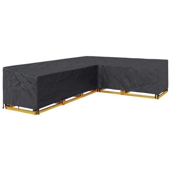 vidaXL Κάλυμμα επίπλων εξωτερικού χώρου 355 x 275 x 80 εκ.