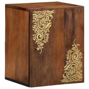 vidaXL &Nu;&tau;&omicron;&upsilon;&lambda;ά&pi;&alpha; &Tau;&omicron;ί&chi;&omicron;&upsilon; &Mu;έ&lambda;&iota; &Kappa;&alpha;&phi;έ 38 x 33 x 48 &epsilon;&kappa; &Sigma;&tau;&epsilon;&rho;&epsilon;ό &xi;ύ&lambda;&omicron; &mu;ά&nu;&gamma;&kappa;&omicron;