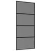vidaXL &Sigma;&upsilon;&rho;ό&mu;&epsilon;&nu;&eta; &Pi;ό&rho;&tau;&alpha; 90 x 205 cm &Theta;&rho;&upsilon;&mu;&mu;&alpha;&tau;&iota;&sigma;&mu;έ&nu;&omicron; &Gamma;&upsilon;&alpha;&lambda;ί &kappa;&alpha;&iota; &Alpha;&lambda;&omicron;&upsilon;&mu;ί&nu;&iota;&omicron;