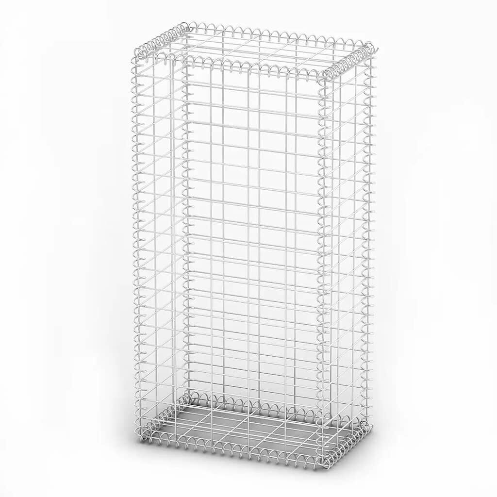 vidaXL Συρματοκιβώτιο 100 x 50 x 30 εκ. Γαλβανισμένο Σύρμα με Καπάκια