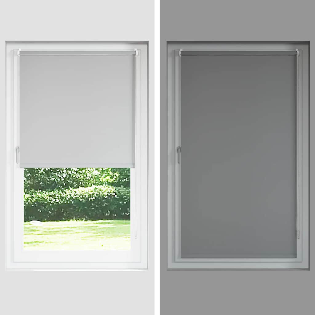 vidaXL Roller Blind Blackout Μπεζ 140x175 cm Πλάτος υφάσματος 136,6cm