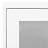 vidaXL Ντουλάπα Γραφείου 90 x 40 x 70 εκ. Λευκή Ατσάλινη