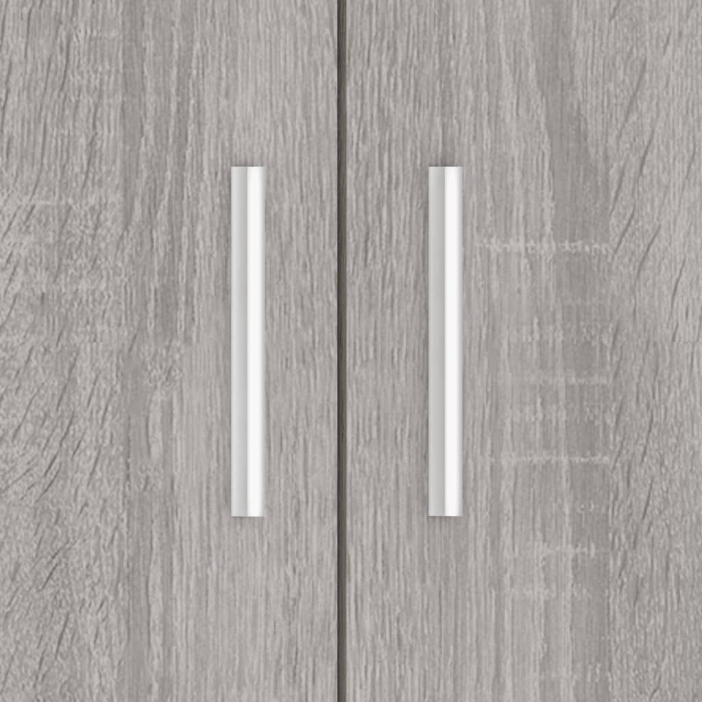 vidaXL Βάση Ενυδρείου Γκρι Sonoma 81x36x73 εκ. από Επεξεργασμένο Ξύλο