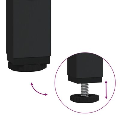 vidaXL Βοηθητικό Τραπέζι Καφέ Δρυς 55x38x45 εκ. Επεξεργασμένο Ξύλο