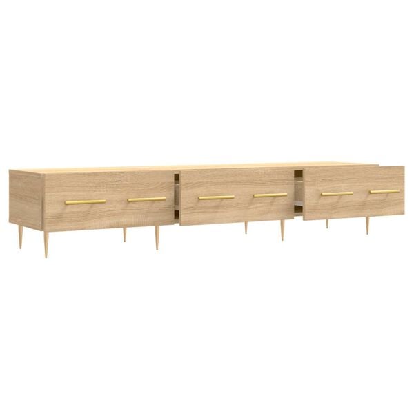 vidaXL Έπιπλο Τηλεόρασης Sonoma Δρυς 150x36x30 εκ. Επεξεργασμένο Ξύλο