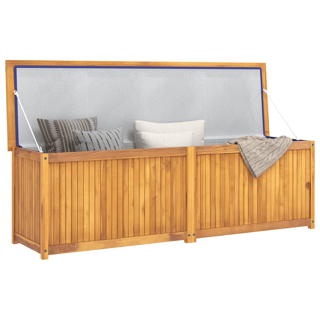 vidaXL Μπαούλο Κήπου 175 x 50 x 55 εκ. από Μασίφ Ξύλο Teak