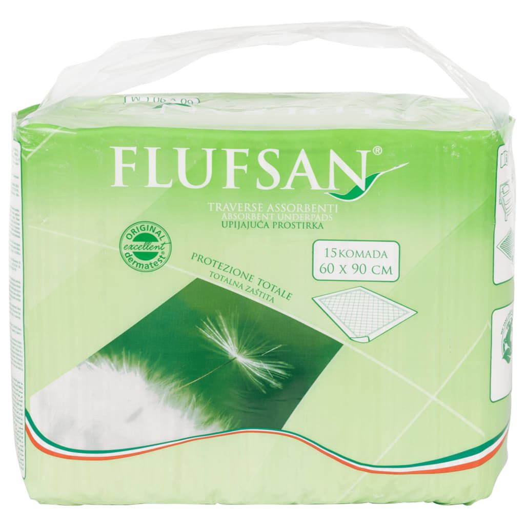 Flufsan Υποσέντονο Ακράτειας 90 Τεμ. 60 x 90 εκ.