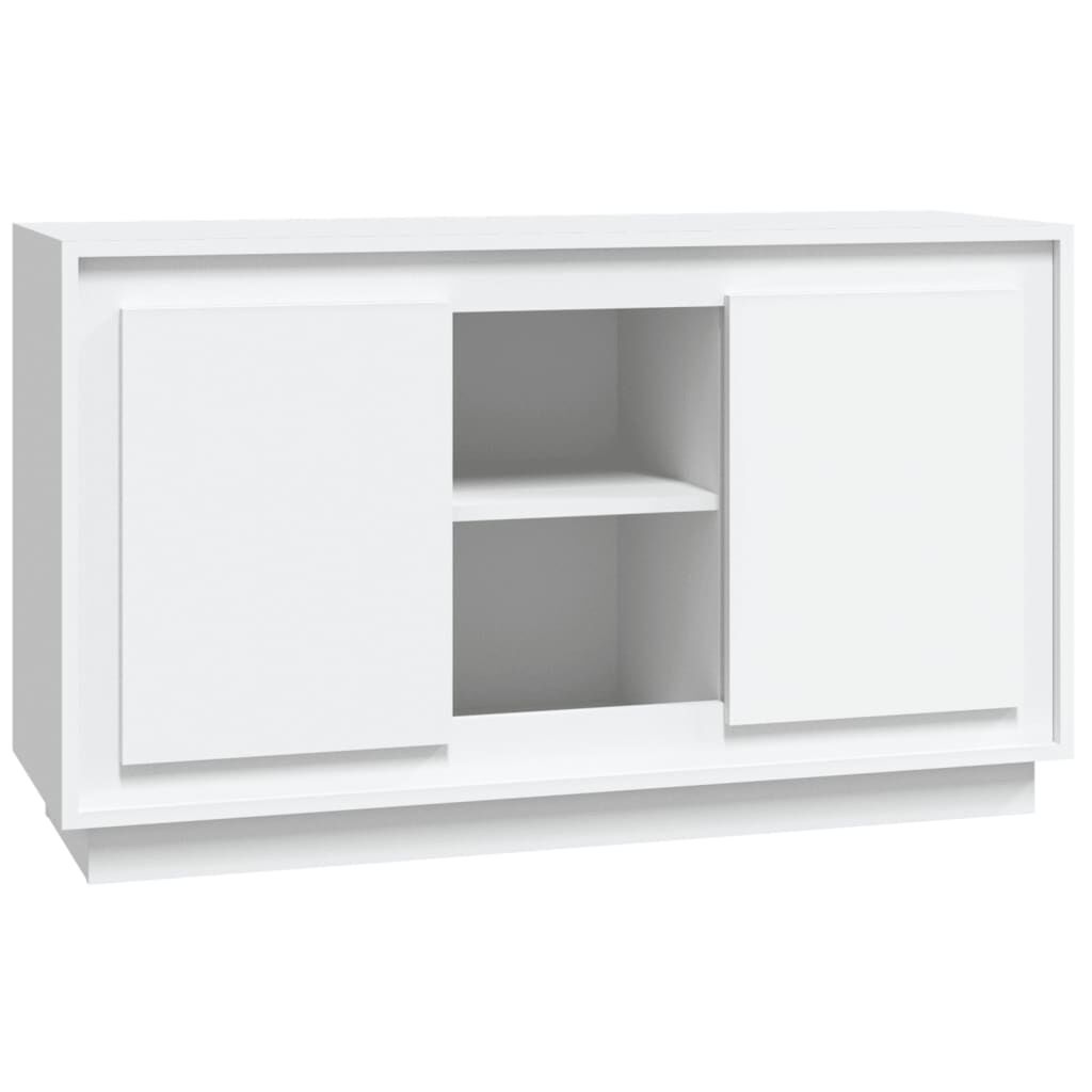 vidaXL Μπουφές Λευκός 102 x 35 x 60 εκ. από Επεξεργασμένο Ξύλο