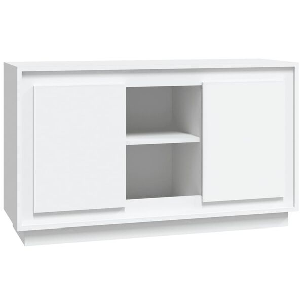vidaXL Μπουφές Λευκός 102 x 35 x 60 εκ. από Επεξεργασμένο Ξύλο