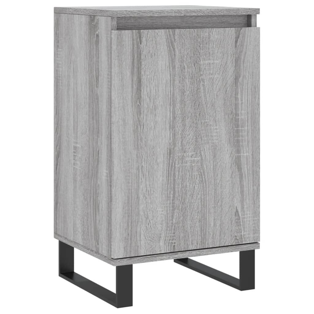 vidaXL Ντουλάπια 2 τεμ. Γκρι Sonoma 40x35x70 εκ. Επεξεργασμένο Ξύλο