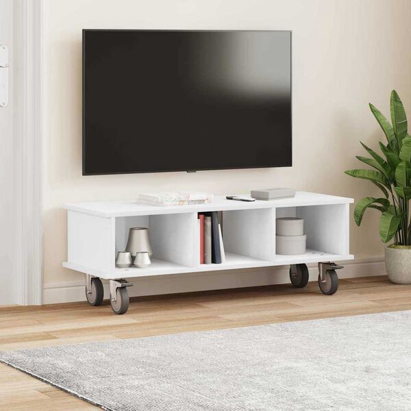 vidaXL &Beta;ά&sigma;&eta; TV &Lambda;&epsilon;&upsilon;&kappa;ό 100 x 35 x 35 &epsilon;&kappa; &Epsilon;&pi;&epsilon;&xi;&epsilon;&rho;&gamma;&alpha;&sigma;&mu;έ&nu;&omicron; &xi;ύ&lambda;&omicron;