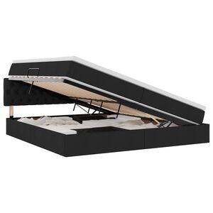 vidaXL &Kappa;&rho;&epsilon;&beta;ά&tau;&iota; &mu;&epsilon; &alpha;&pi;&omicron;&theta;&eta;&kappa;&epsilon;&upsilon;&tau;&iota;&kappa;ό &chi;ώ&rho;&omicron; &kappa;&alpha;&iota; LED &Mu;&alpha;ύ&rho;&omicron; 200 x 200 cm ύ&phi;&alpha;&sigma;&mu;&alpha;