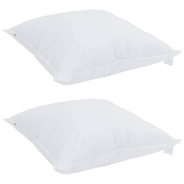 vidaXL Σετ Κουβέρτας με μαξιλάρι 3 pcs Λευκό 260 x 220 εκ. Μικροΐνες