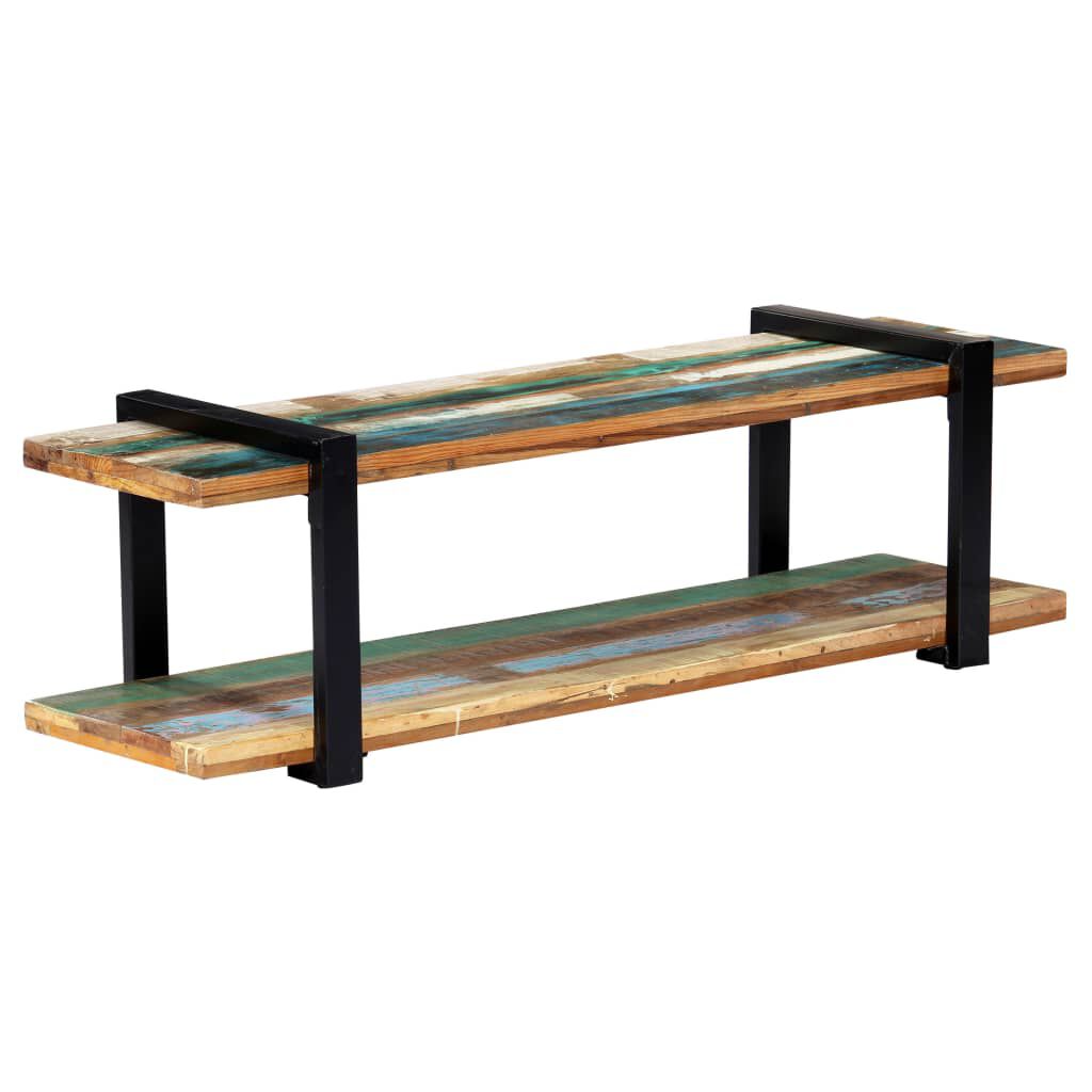 vidaXL Έπιπλο Τηλεόρασης 130 x 40 x 40 εκ. από Μασίφ Ανακυκλωμένο Ξύλο