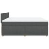 vidaXL &Kappa;&rho;&epsilon;&beta;ά&tau;&iota; Boxspring &mu;&epsilon; &Sigma;&tau;&rho;ώ&mu;&alpha; &Sigma;&kappa;&omicron;ύ&rho;&omicron; &Gamma;&kappa;&rho;&iota; 200x200 &epsilon;&kappa;. &Upsilon;&phi;&alpha;&sigma;&mu;ά&tau;&iota;&nu;&omicron;