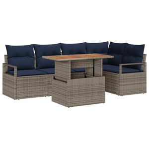 vidaXL &Sigma;έ&tau; &phi;&alpha;&gamma;&eta;&tau;&omicron;ύ &gamma;&iota;&alpha; &kappa;ή&pi;&omicron; &mu;&epsilon; &mu;&alpha;&xi;&iota;&lambda;ά&rho;&iota; 6 pcs &Gamma;&kappa;&rho;&iota; &kappa;&alpha;&iota; &Nu;&alpha;&upsilon;&tau;&iota;&kappa;ό