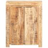 vidaXL Ντουλάπι 59 x 33 x 75 εκ. από Ακατέργαστο Ξύλο Μάνγκο