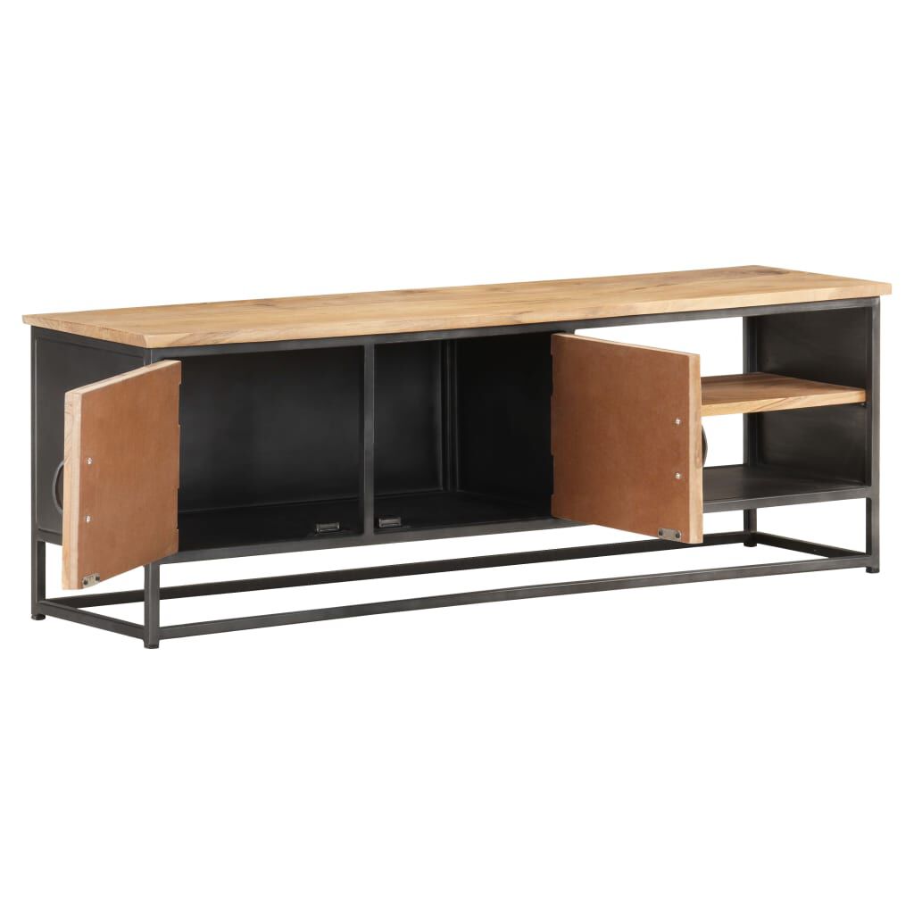 vidaXL Έπιπλο Τηλεόρασης 120 x 30 x 40 εκ. από Μασίφ Ξύλο Ακακίας