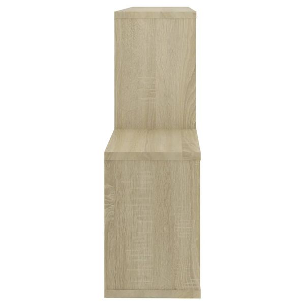 vidaXL Ράφι Τοίχου Sonoma Δρυς 100x18x53 εκ. από Επεξεργασμένο Ξύλο