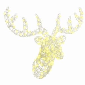 vidaXL Κεφάλι Ράντερ με 140 LED Θερμό λευκό 60 cm Ακρυλικό