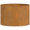 vidaXL &Zeta;&alpha;&rho;&nu;&tau;&iota;&nu;&iota;έ&rho;&epsilon;&sigmaf; &kappa;ή&pi;&omicron;&upsilon; 5 pcs &Kappa;&alpha;&phi;έ 30 x 30 x 20 cm &Alpha;&tau;&sigma;ά&lambda;&iota; corten