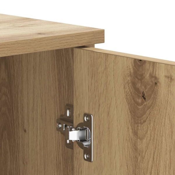 vidaXL Ντουλάπι Τεχνίτης Δρυς 80 x 36 x 75 εκ. Επεξεργασμένο Ξύλο