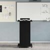 vidaXL Πλατφόρμα Μαύρη δρυς 55 x 55 x 107 cm Επεξεργασμένο ξύλο